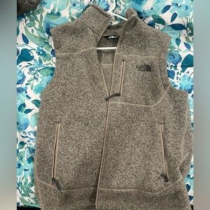 The North Face Taupe Fleece Jacket
